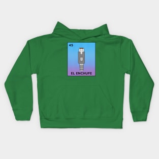 Loteria Mexicana Internet Meme RJ45 Enchufe Kids Hoodie